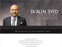 Tablet Screenshot of dralinsyed.com